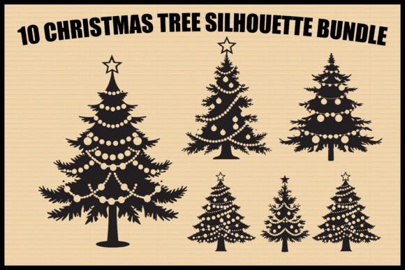 Download Christmas Tree Silhouette Bundle - Premium Resources