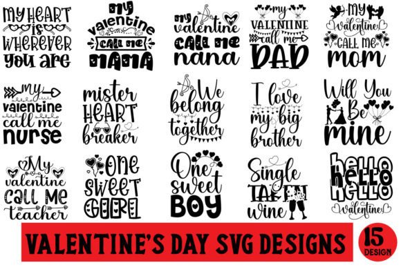 Download Valentines SVG Designs Bundle - Valentines svg designs Collection